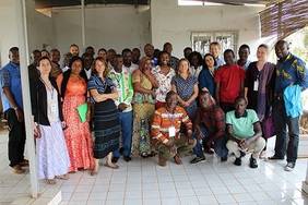 Participants et participantes de l’école d’hiver à Bamako